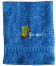 Dusch- und Handtücher mit Motiv "Ente mit Name"